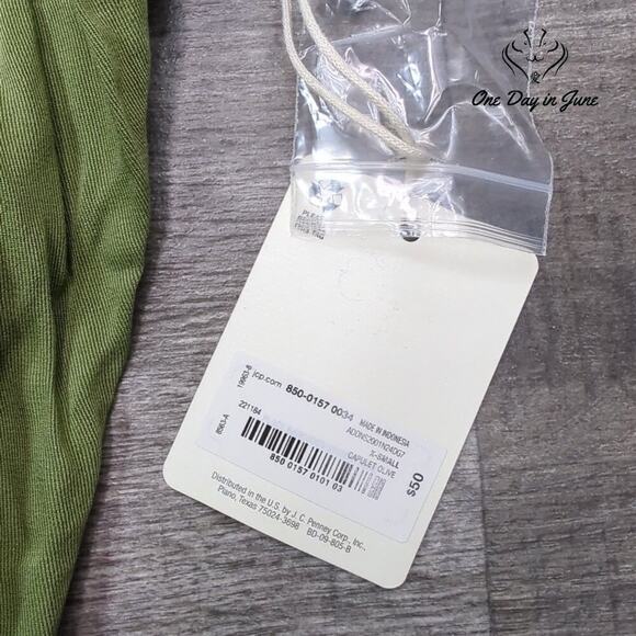 a.n.a Long Sleeve Button Front Mini Dress Size XS - Picture 4 of 7